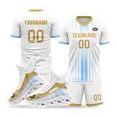 Custom Soccer Uniform Jersey and Maxsoul Shoes Personalized Sneaker Combo ZH-D020159-10